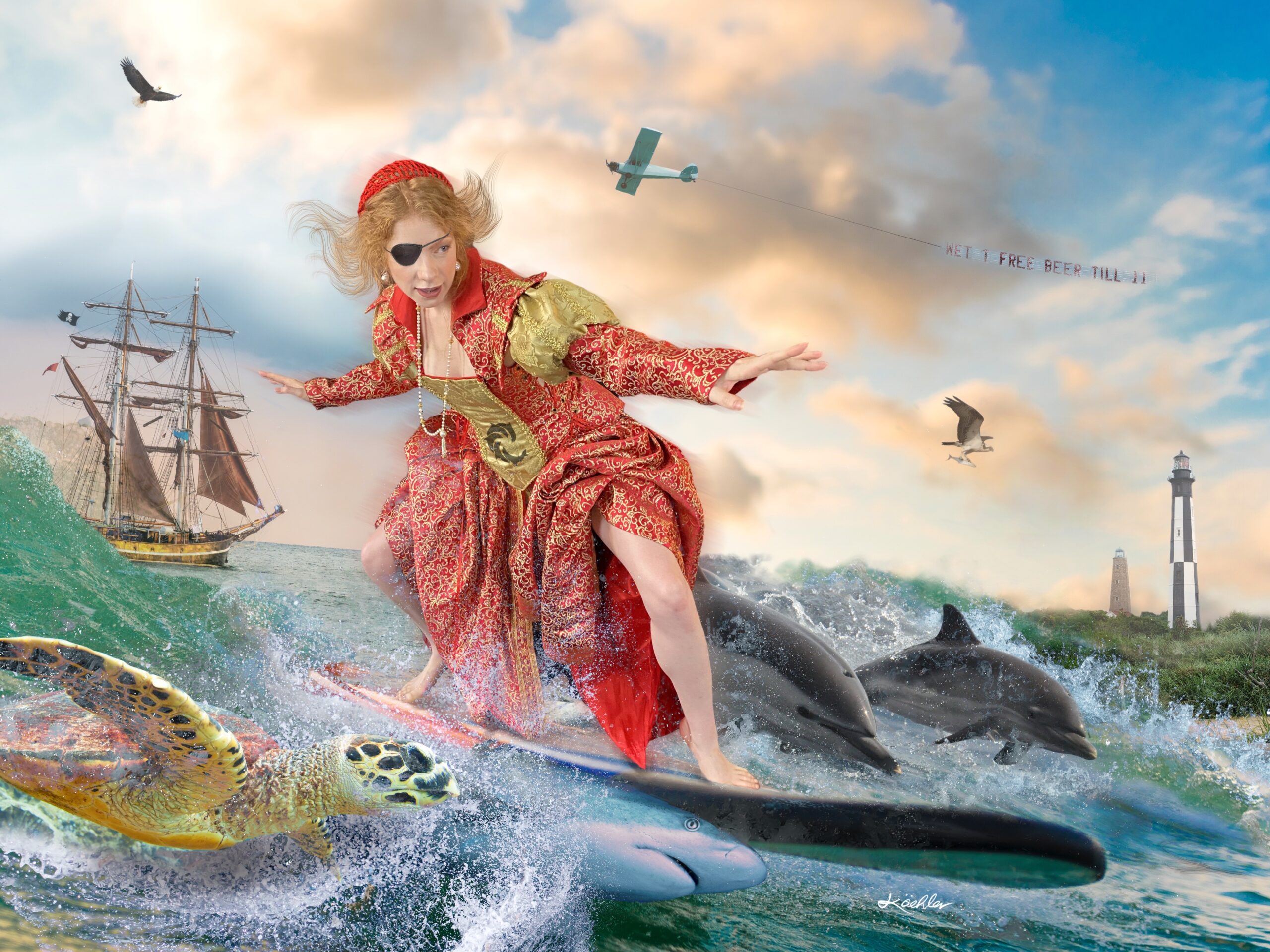 Submission to FOCAL LOCAL art show features Lady Pirates